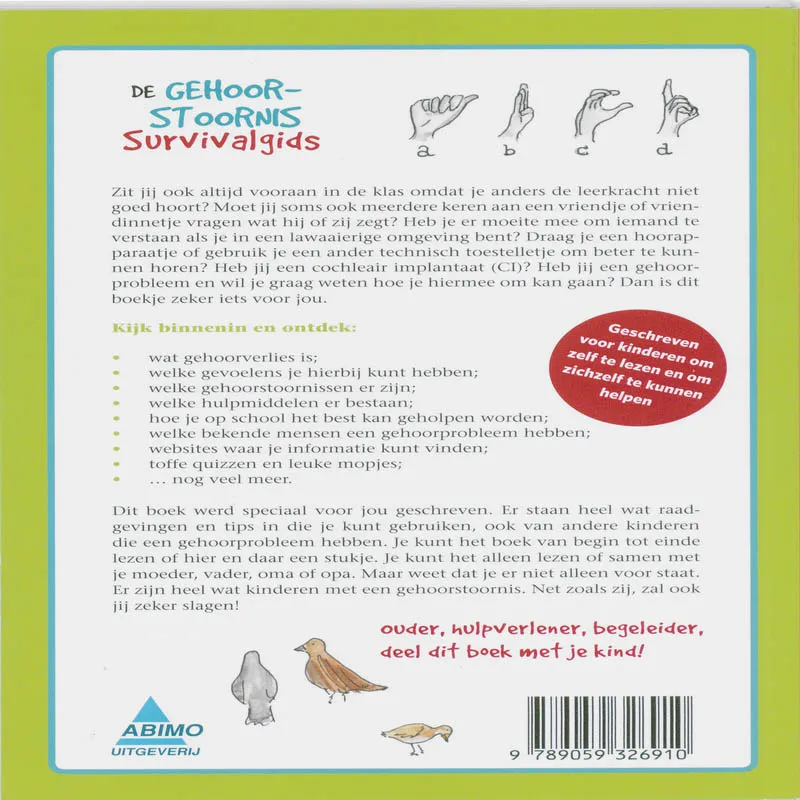 De gehoorstoornis survivalgids | 9789059326910 De gehoorstoornis survivalgids - Afbeelding 2