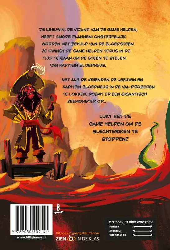 Game Helden tegen de piraten | 9789030509141 Game Helden tegen de piraten - Afbeelding 2