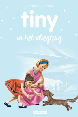 Tiny in het vliegtuig