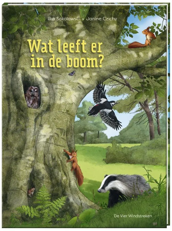 Wat leeft er in de boom? | 9789465000466 Wat leeft er in de boom?
