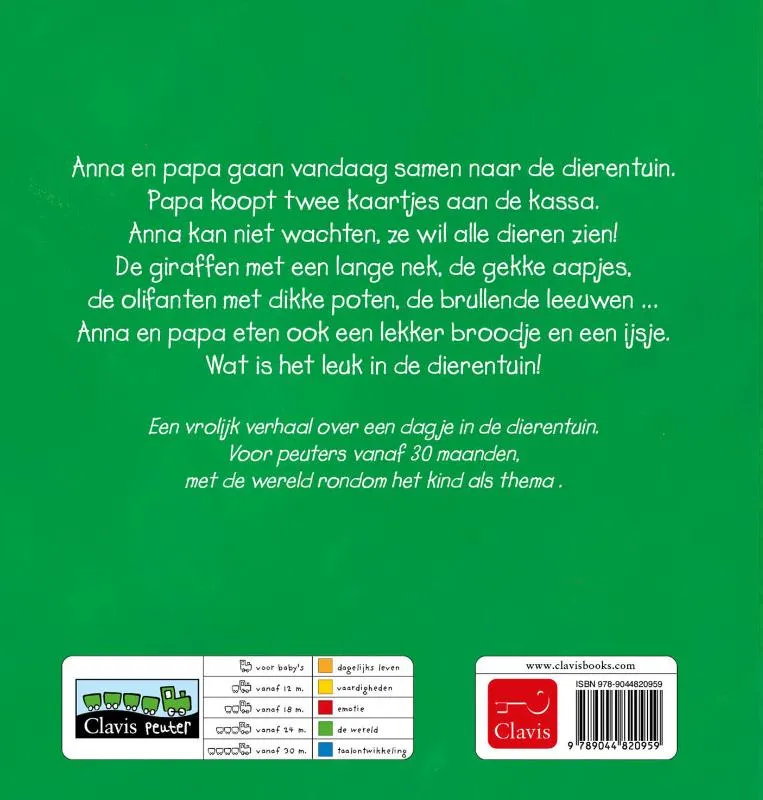 Anna in de dierentuin | 9789044820959 Anna in de dierentuin - Afbeelding 2