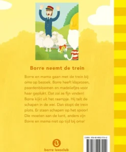 Alternative view of Borre neemt de trein