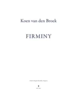Koen van den Broek, firminy | 9789463889513 Koen van den Broek, firminy | 9789463889513