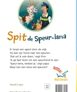 Alternative view of Spit de speur-lama