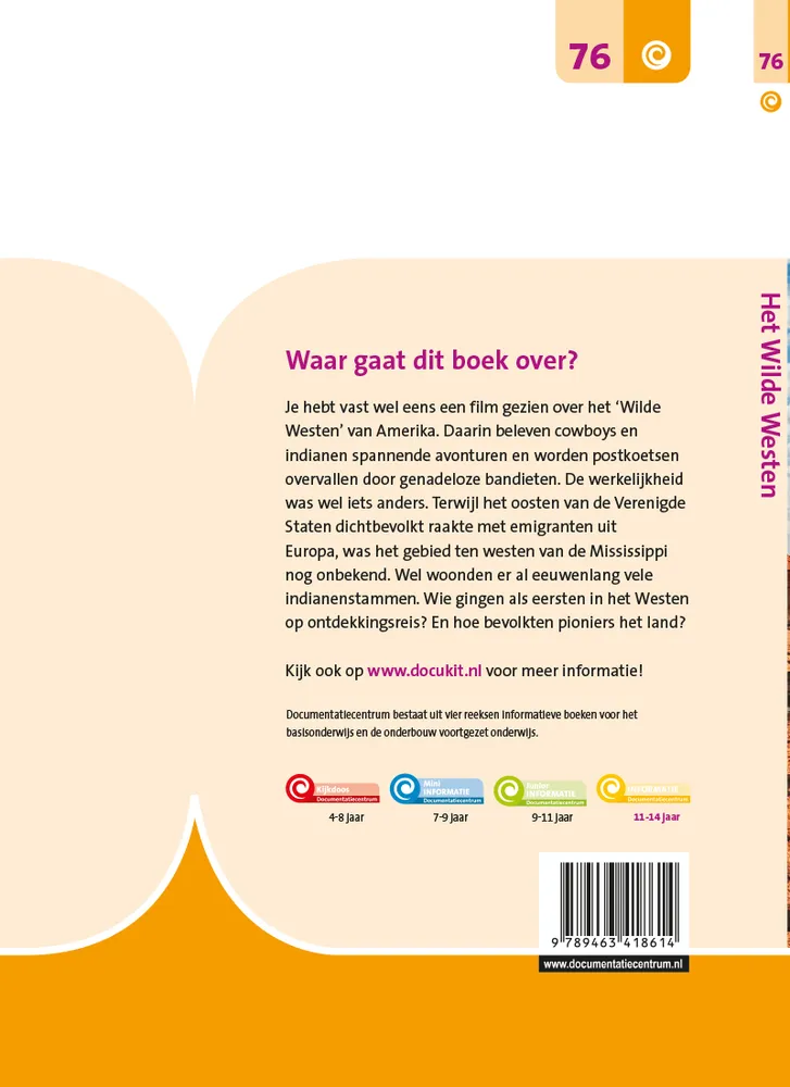 Het wilde Westen | 9789463418614 Het wilde Westen - Afbeelding 2