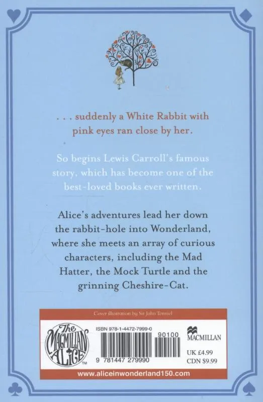 Alice's Adventures in Wonderland | 9781447279990 Alice's Adventures in Wonderland - Afbeelding 2