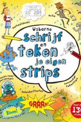 Schrijf en teken je eigen strips
