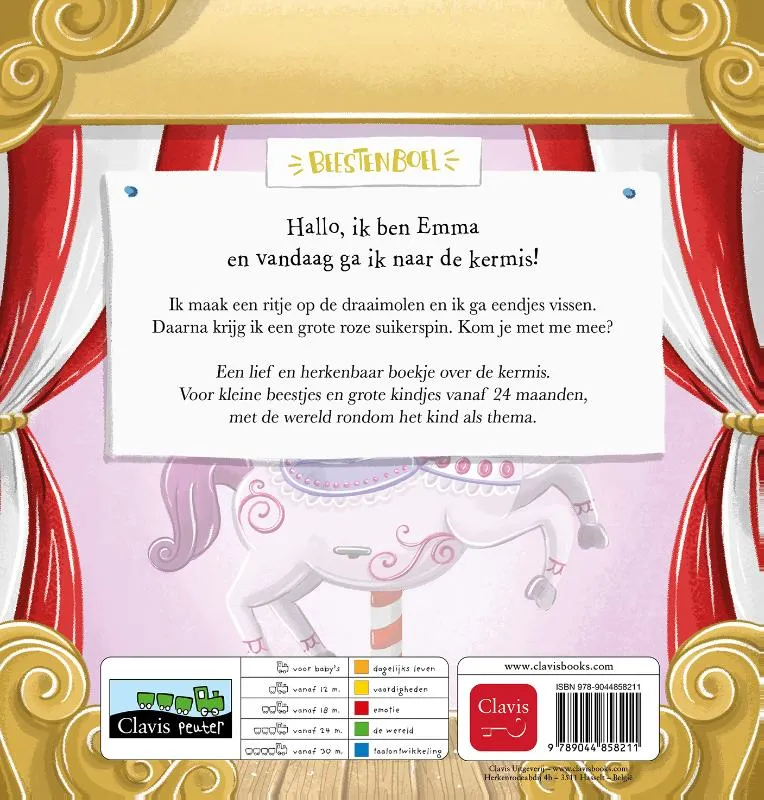 Emma op de kermis | 9789044858211 Emma op de kermis - Afbeelding 2