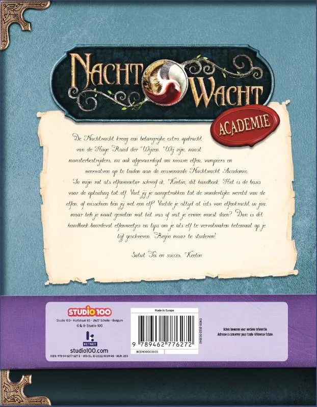 Nachtwacht Academy – Het Grote Handboek der Elfen | 9789462776272 Nachtwacht Academy – Het Grote Handboek der Elfen - Afbeelding 2