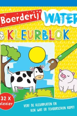 Waterkleurblok Boerderij