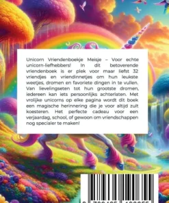 Unicorn Vriendenboekje Meisje | 9789465190655