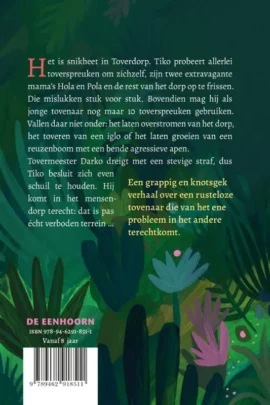 Alternative view of De getikte tovenaar en het gesmolten dorp