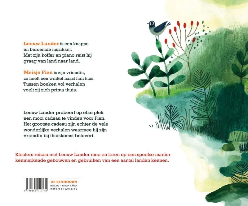 Op reis met leeuw Lander | 9789462915732 Op reis met leeuw Lander - Afbeelding 2