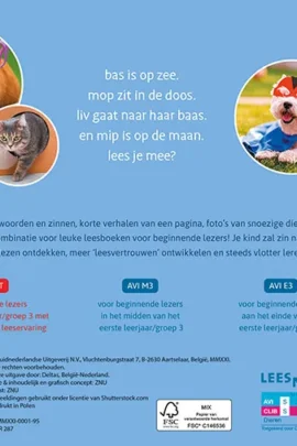 Alternative view of Leesbeesten! Bas is op zee