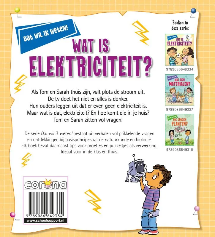 Wat is elektriciteit? | 9789086649334 Wat is elektriciteit? - Afbeelding 2
