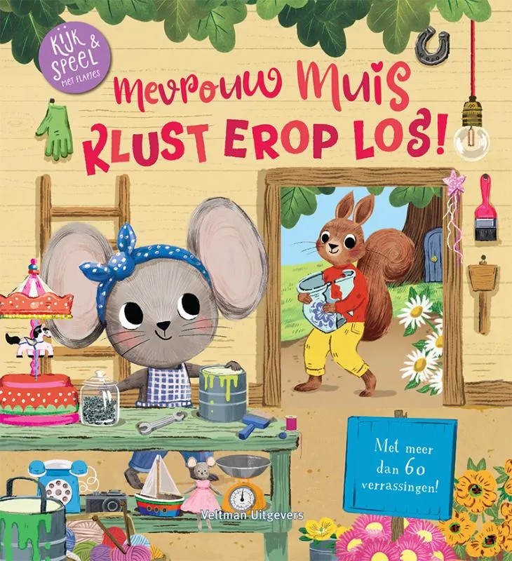 Mevrouw Muis klust erop los! | 9789048323791 Mevrouw Muis klust erop los!