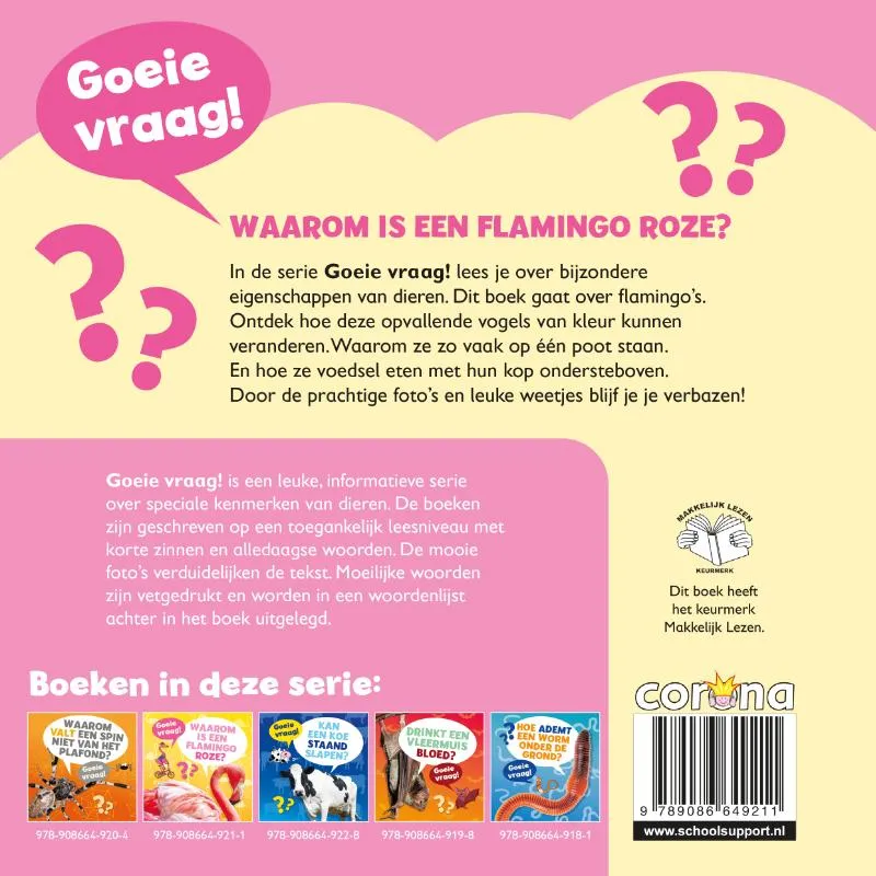 Waarom is een flamingo roze? | 9789086649211 Waarom is een flamingo roze? - Afbeelding 2