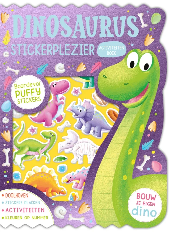 Dinosaurus stickerplezier