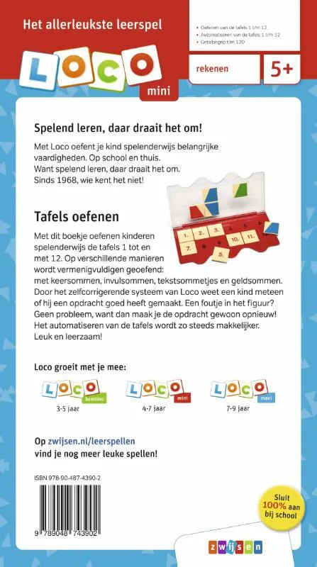 Ik leer tafels 1-12 | 9789048743902 Ik leer tafels 1-12 - Afbeelding 2