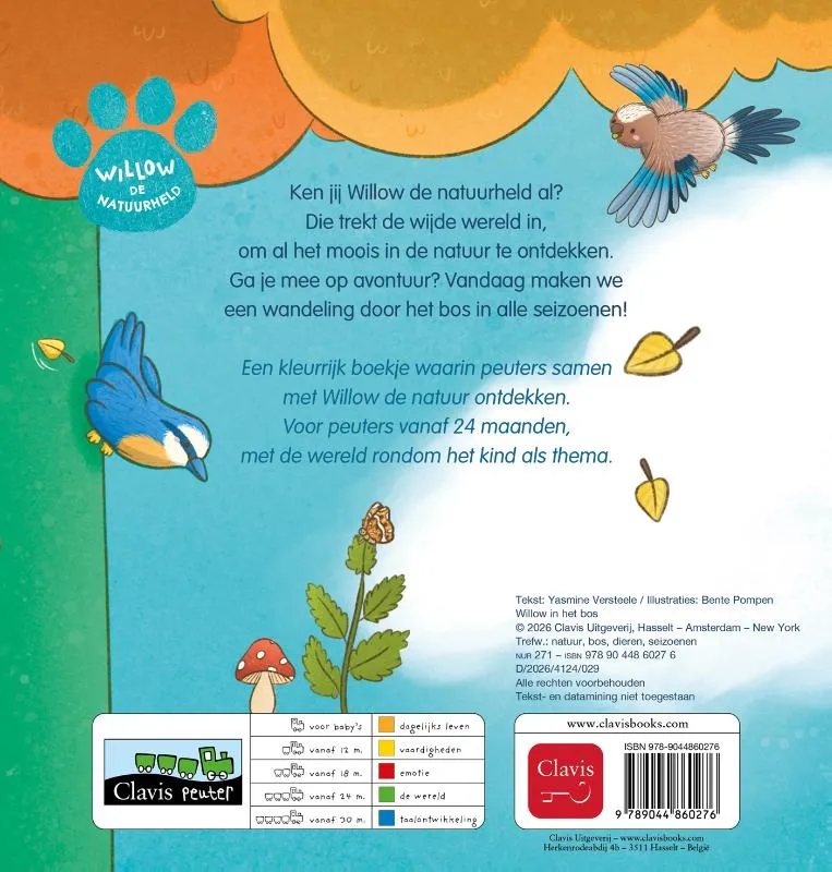 Willow in het bos | 9789044860276 Willow in het bos - Afbeelding 2