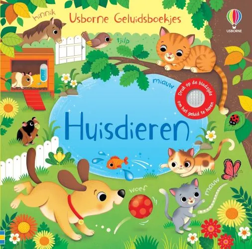 Geluidsboekje – Huisdieren | 9781801314558 Geluidsboekje – Huisdieren