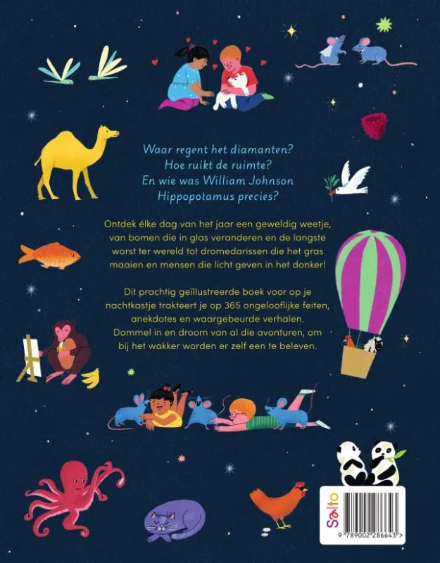 365 weetjes voor het slapengaan | 9789002286643 365 weetjes voor het slapengaan - Afbeelding 2