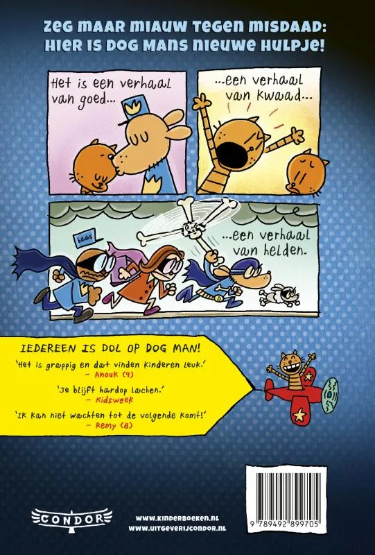 Dog Man en Kid Kat | 9789492899705 Dog Man en Kid Kat - Afbeelding 2