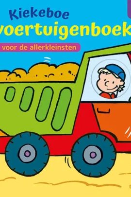 Kiekeboe voertuigenboek voor de allerkleinsten