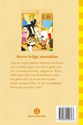 Alternative view of Borre krijgt muziekles