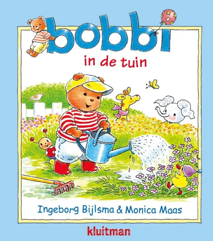 Bobbi in de tuin