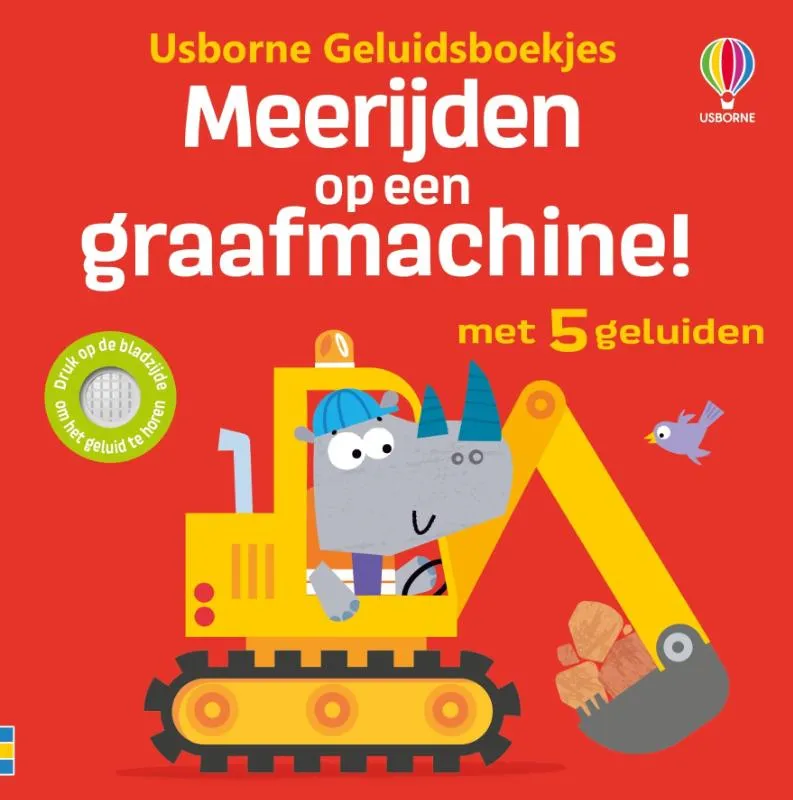 Meerijden op een graafmachine! | 9781836061069 Meerijden op een graafmachine!
