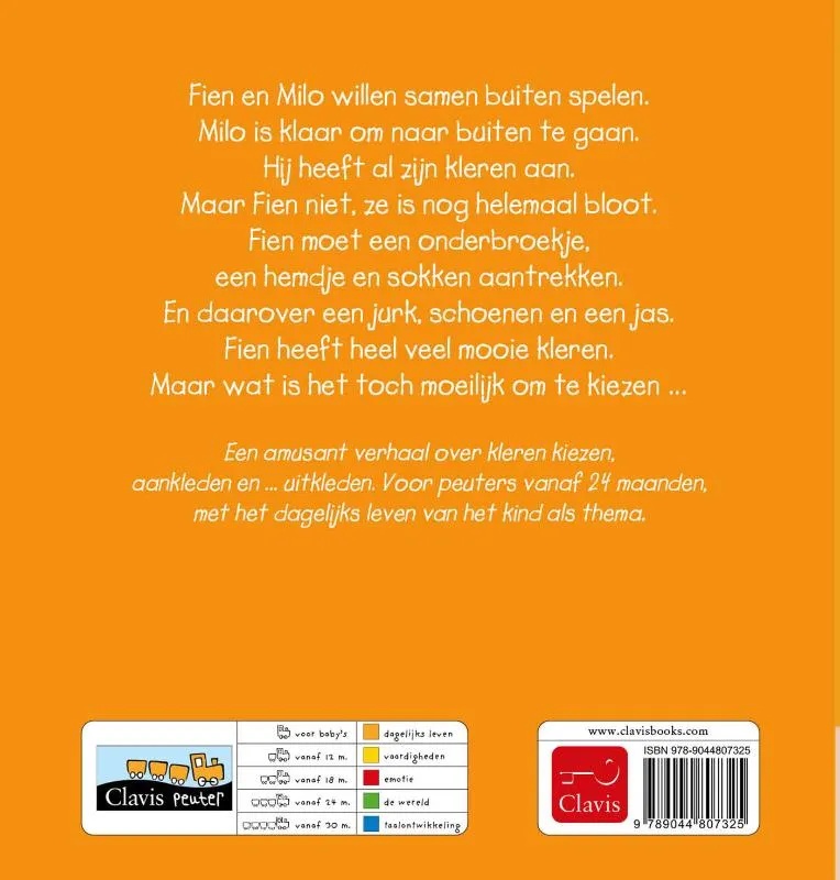 Aankleden met Fien en Milo | 9789044807325 Aankleden met Fien en Milo - Afbeelding 2