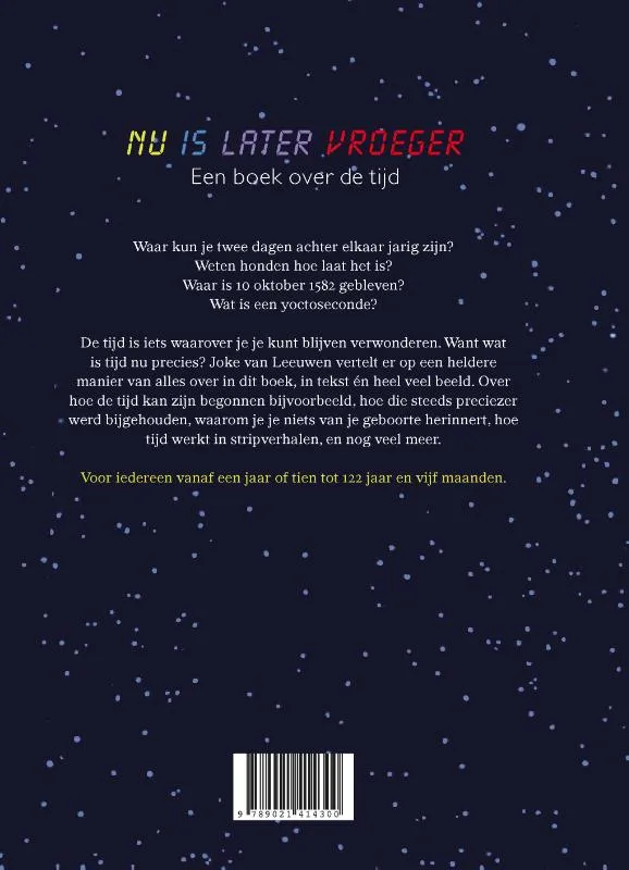 Nu is later vroeger | 9789021414300 Nu is later vroeger - Afbeelding 2