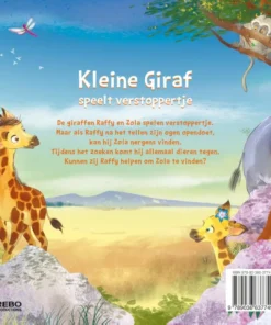 Kleine Giraf speelt verstoppertje | 9789036637749 Kleine Giraf speelt verstoppertje - Afbeelding 2