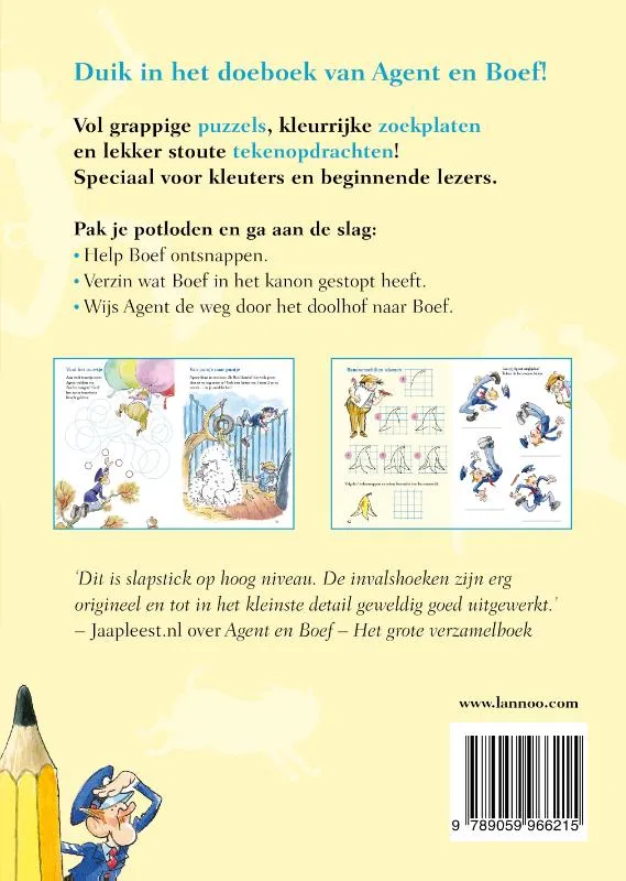 Agent en Boef - Doeboek | 9789059966215 Agent en Boef - Doeboek - Afbeelding 2