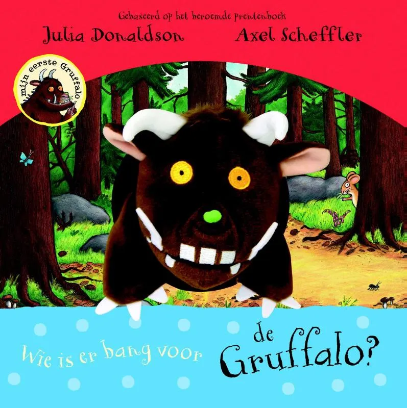 Wie is er bang voor de Gruffalo? Handpopboek | 9789047708230 Wie is er bang voor de Gruffalo? Handpopboek
