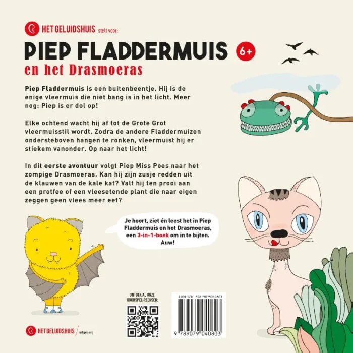 Piep Fladdermuis en het drasmoeras - Afbeelding 2