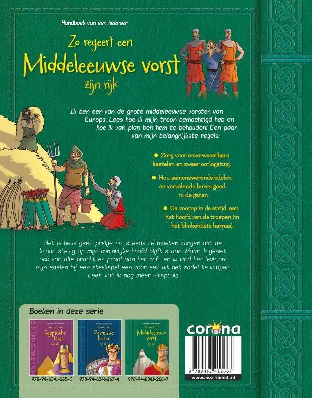 Zo regeert een Middeleeuwse vorst zijn rijk | 9789463412667 Zo regeert een Middeleeuwse vorst zijn rijk - Afbeelding 2