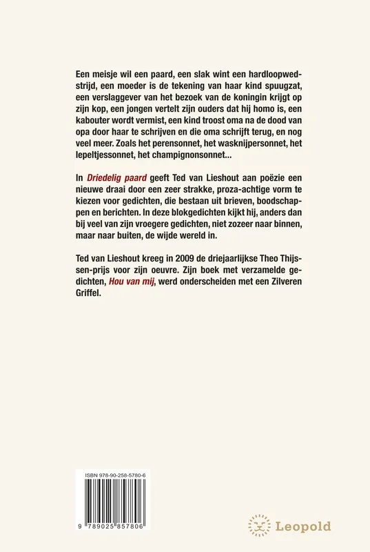 Driedelig paard | 9789025857806 Driedelig paard - Afbeelding 2