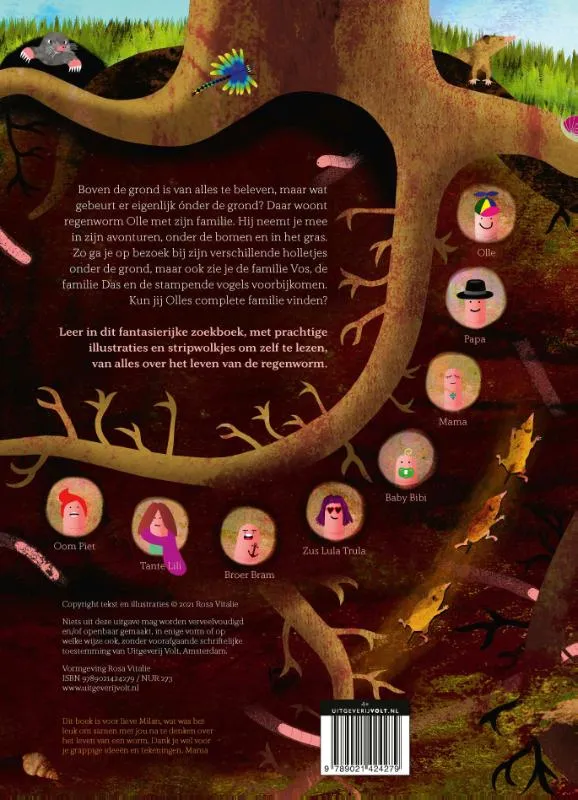 Olle de regenworm | 9789021424279 Olle de regenworm - Afbeelding 2