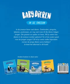 Alternative view of Babydieren in de sneeuw