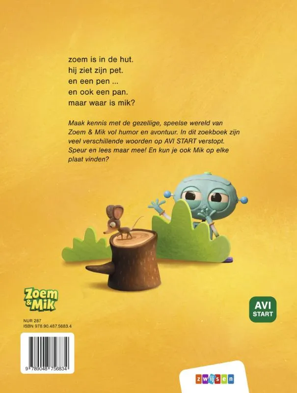 Zoem & Mik waar is mik? | 9789048756834 Zoem & Mik waar is mik? - Afbeelding 2
