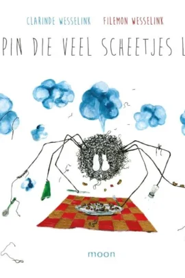 De spin die veel scheetjes laat