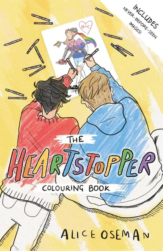 The Official Heartstopper Colouring Book | 9781444958775 The Official Heartstopper Colouring Book