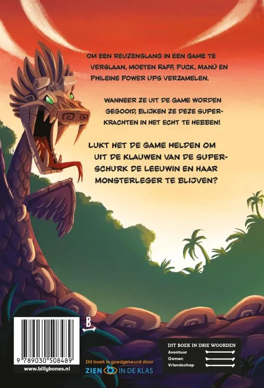 Game Helden tegen de monsters | 9789030508489 Game Helden tegen de monsters - Afbeelding 2