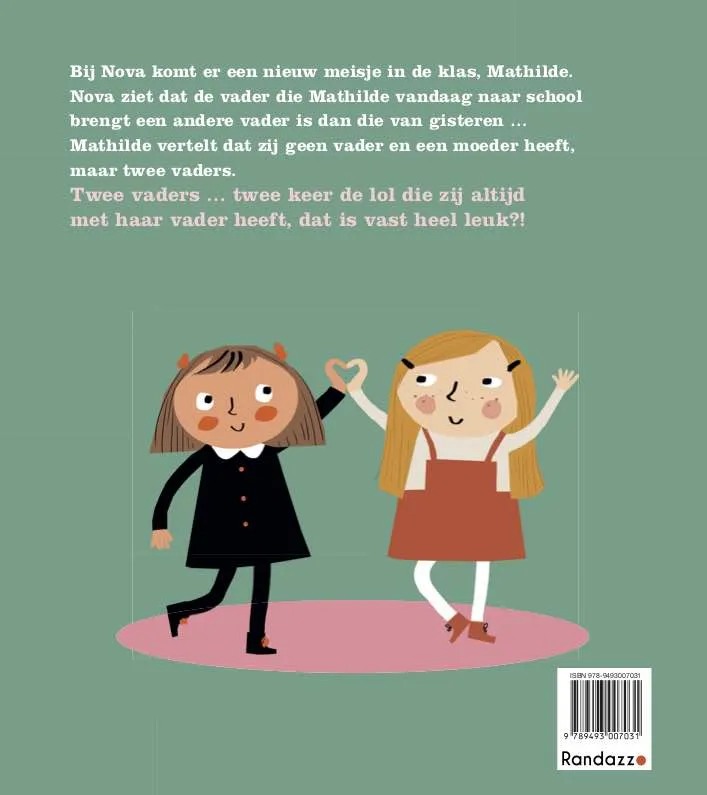 Het meisje met twee vaders | 9789493007031 Het meisje met twee vaders - Afbeelding 2
