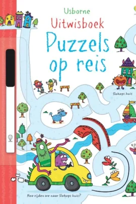 Uitwisboek Puzzels op reis