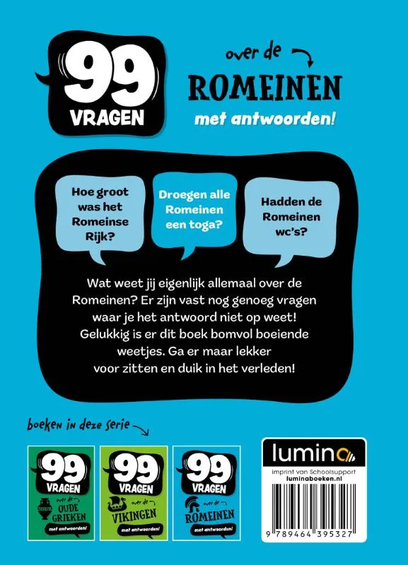 99 vragen over de Romeinen | 9789464395327 99 vragen over de Romeinen - Afbeelding 2