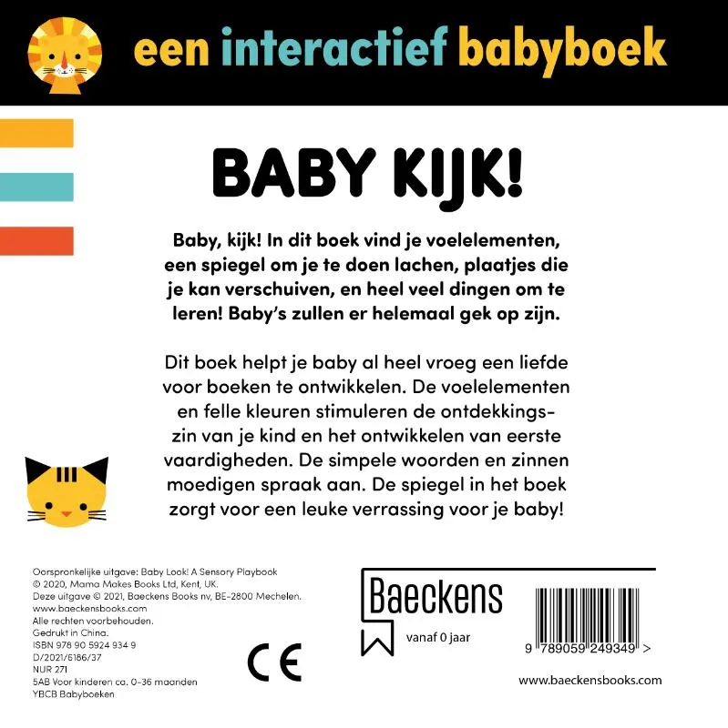 Baby kijk! | 9789059249349 Baby kijk! - Afbeelding 2