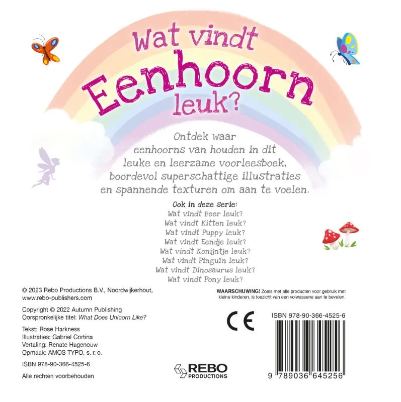 Wat vindt Eenhoorn leuk? | 9789036645256 Wat vindt Eenhoorn leuk? - Afbeelding 2